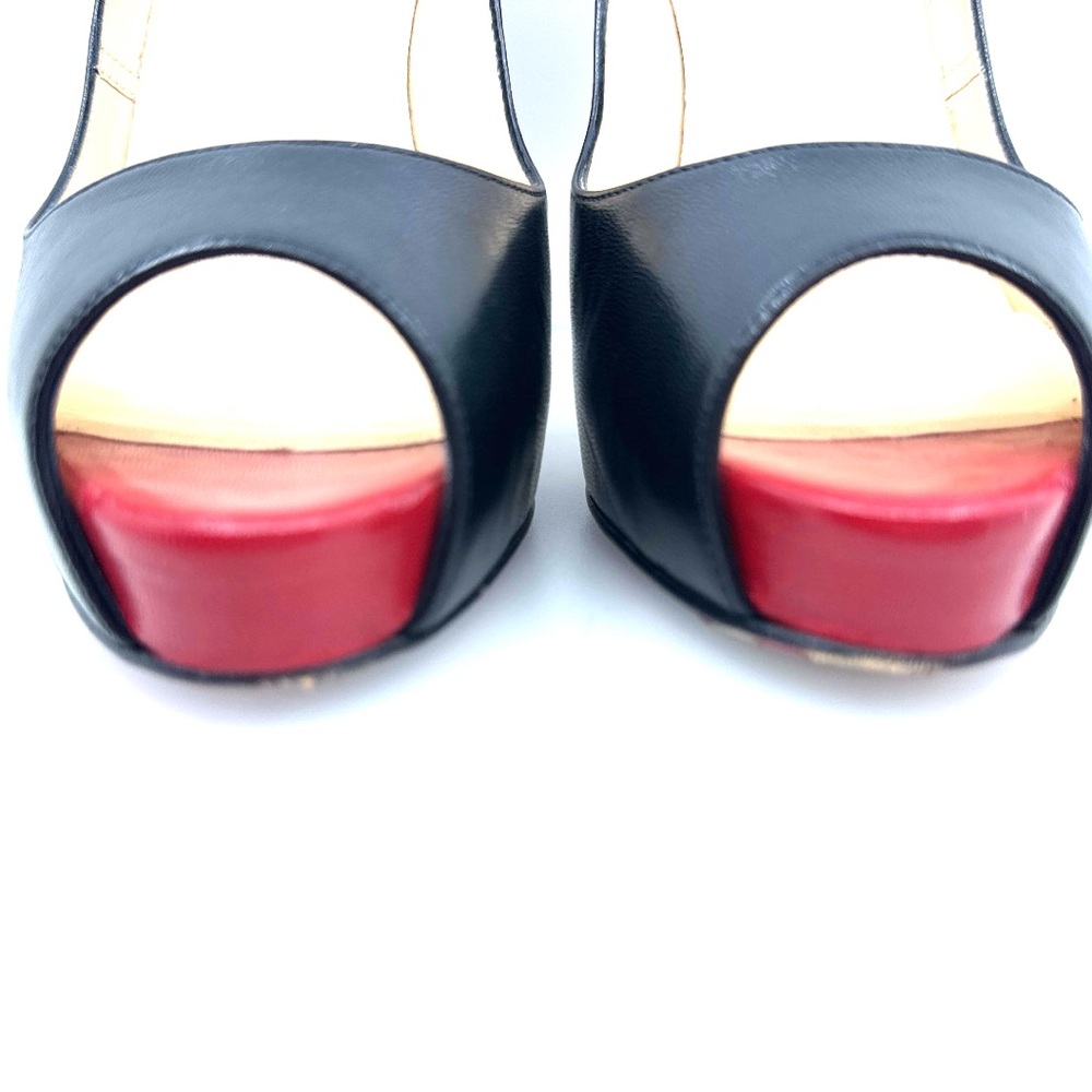 🔥🔥Like New Christian Louboutin Very Prive 120 KID Signature Heels Size 37 - Picture 12 of 16